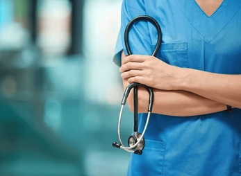 Psychiatric nurse practitioner providing virtual mental health care